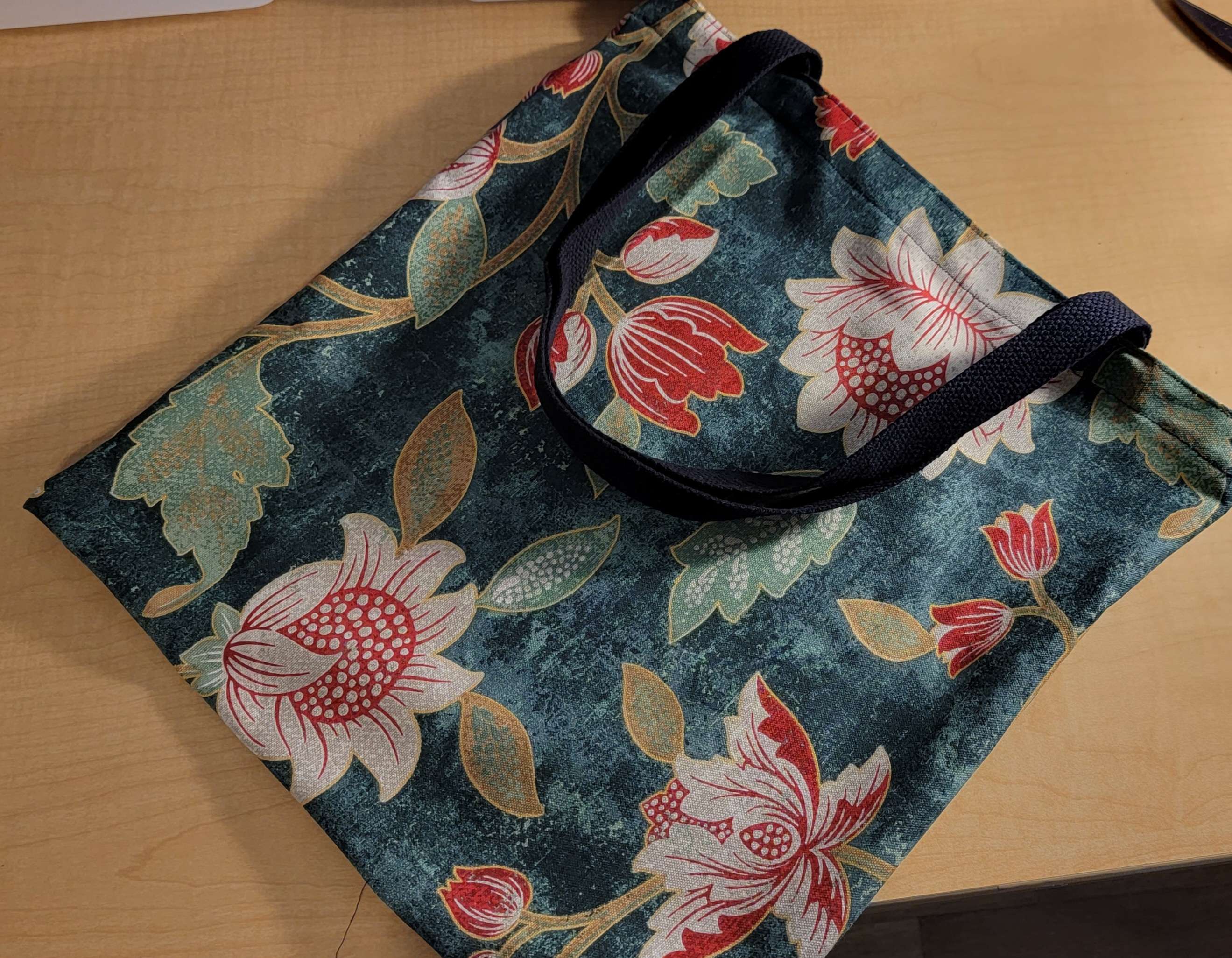 Tote 2024 bag floral