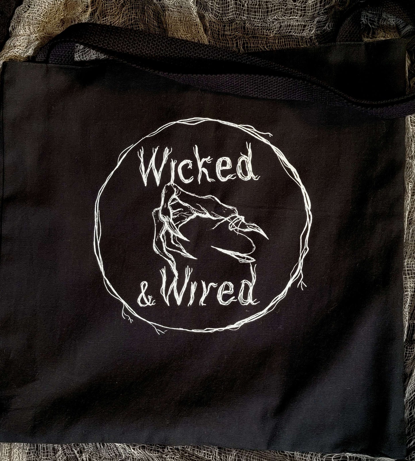 Wicked and Wired Tote Bag